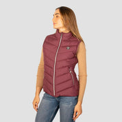 Chaleco Para Mujer Acolchonado Cuello Alto Con Cierre - Greenlander