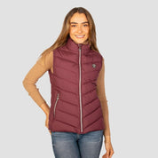 Chaleco Para Mujer Acolchonado Cuello Alto Con Cierre - Greenlander