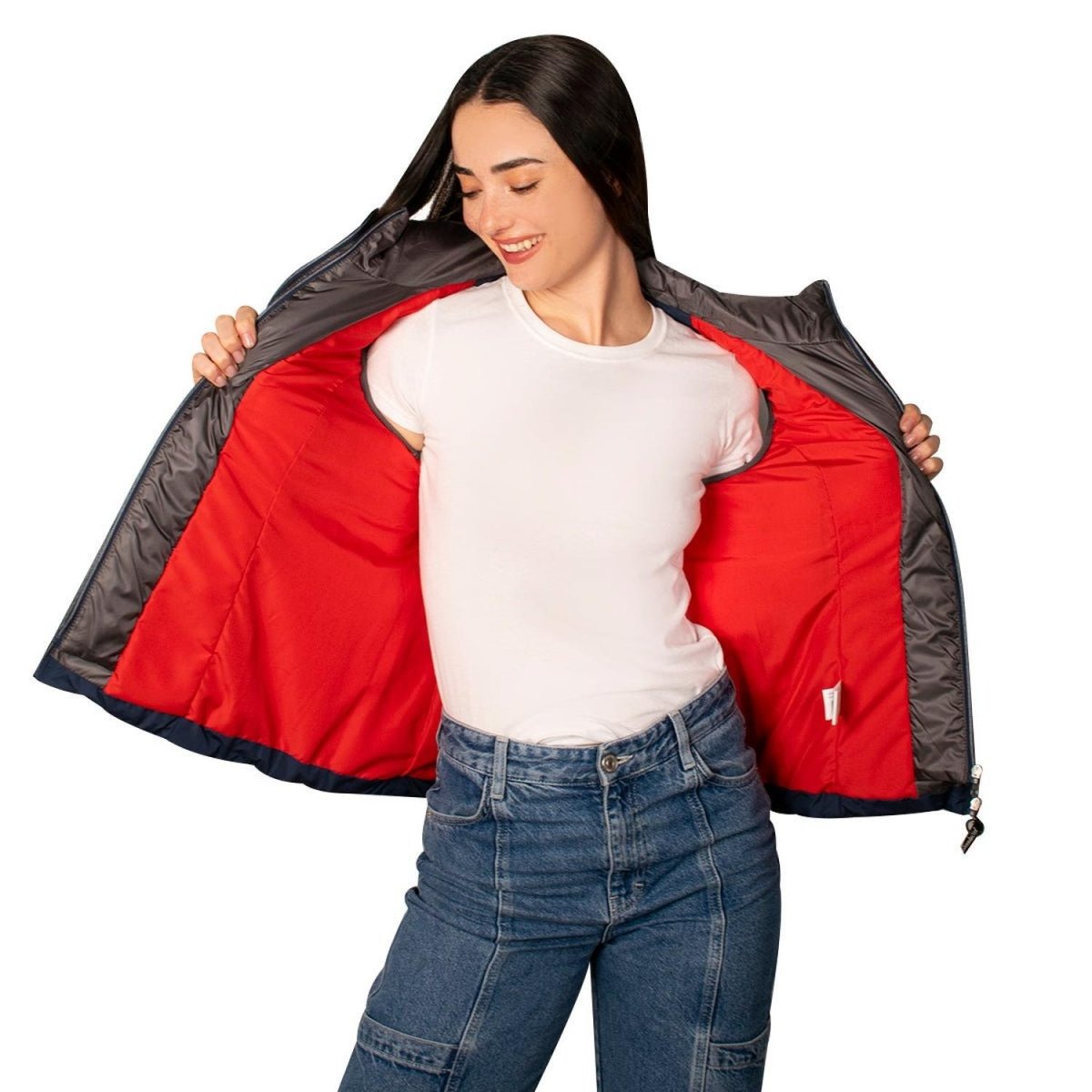 Chaleco Para Mujer Capitonado Con Gorro Greenlander - Greenlander