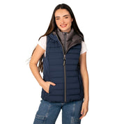 Chaleco Para Mujer Capitonado Con Gorro Greenlander - Greenlander