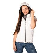 Chaleco Para Mujer Capitonado Con Gorro Greenlander - Greenlander
