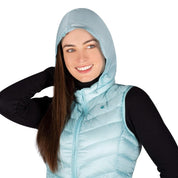 Chaleco Pluma Ligera con Gorro Mujer - Greenlander