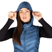 Chaleco Pluma Ligera con Gorro Mujer - Greenlander