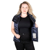 Chaleco Pluma Ligera con Gorro Mujer Plus Size - Greenlander