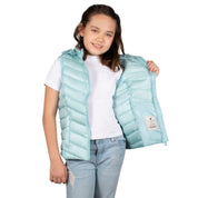 Chaleco Pluma Ligera Con Gorro Niña - Greenlander