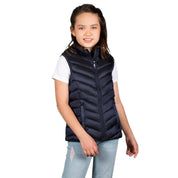 Chaleco Pluma Ligera Con Gorro Niña - Greenlander