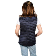 Chaleco Pluma Ligera Con Gorro Niña - Greenlander