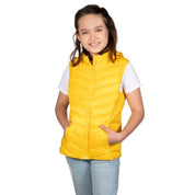 Chaleco Pluma Ligera Con Gorro Niña - Greenlander