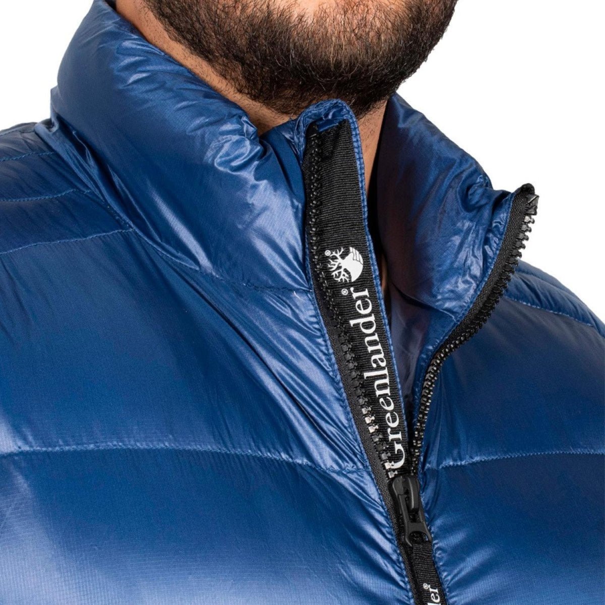 Chaleco Pluma Ligera Hombre Plus Size - Greenlander