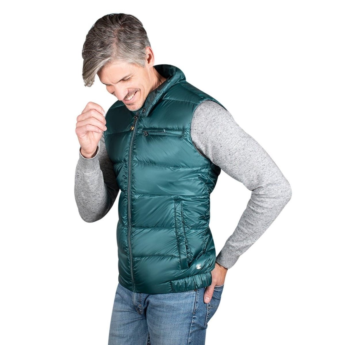 Chaleco Relleno De Pluma Hombre - Greenlander