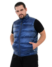 Chaleco Relleno De Pluma Hombre Plus Size - Greenlander
