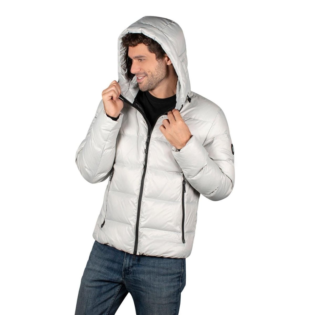 Chamarra Acolchada De Pluma Hombre Premium - Greenlander