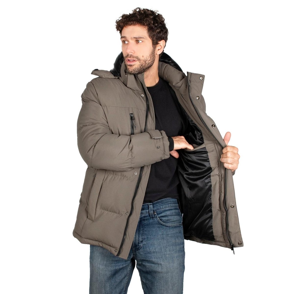 Chamarra Acolchada Hombre Premium - Greenlander