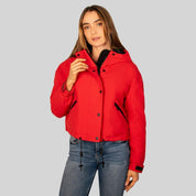 Chamarra Acolchonada Para Mujer Con Capucha Fija - Greenlander