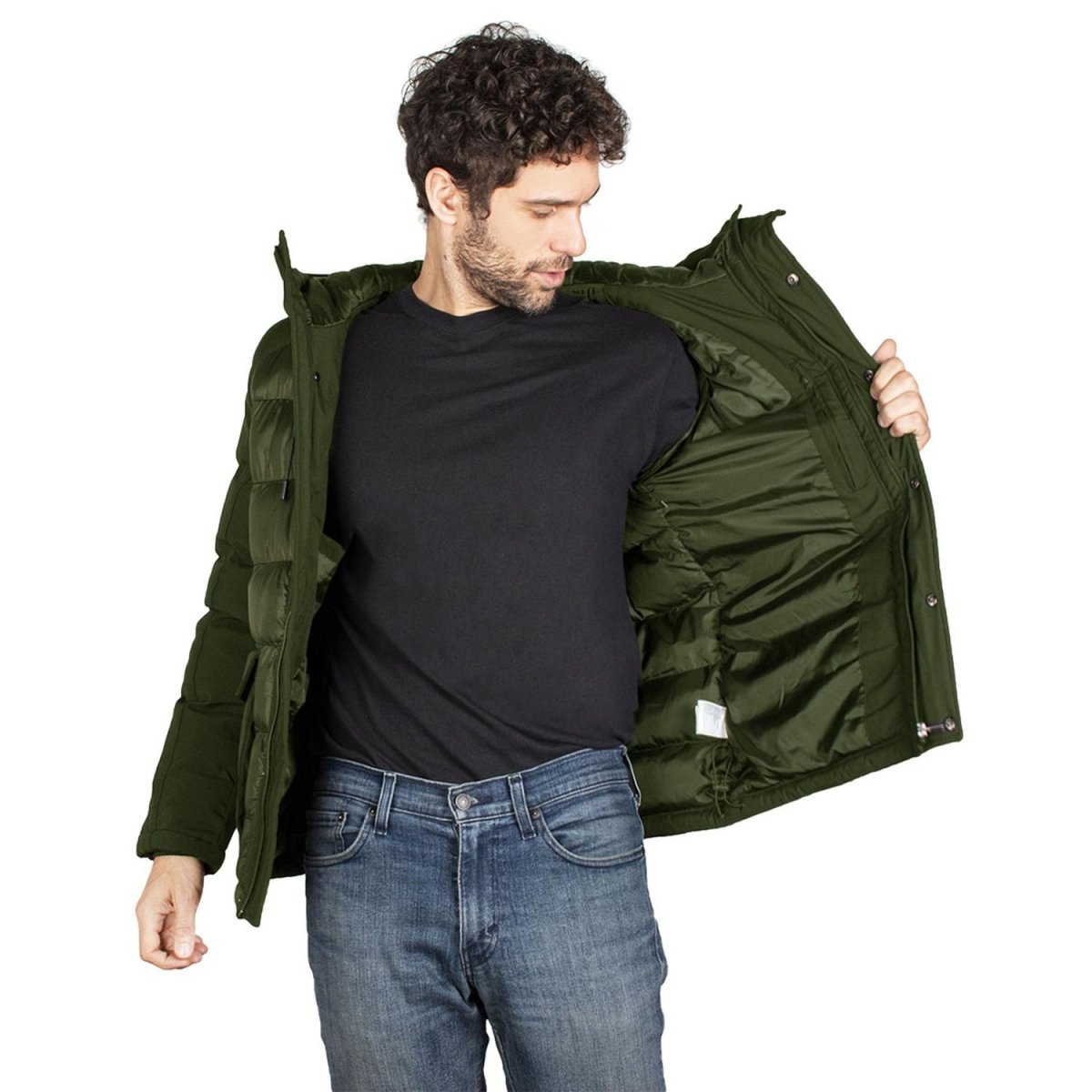 Chamarra Adventure Capitonada Hombre - Greenlander