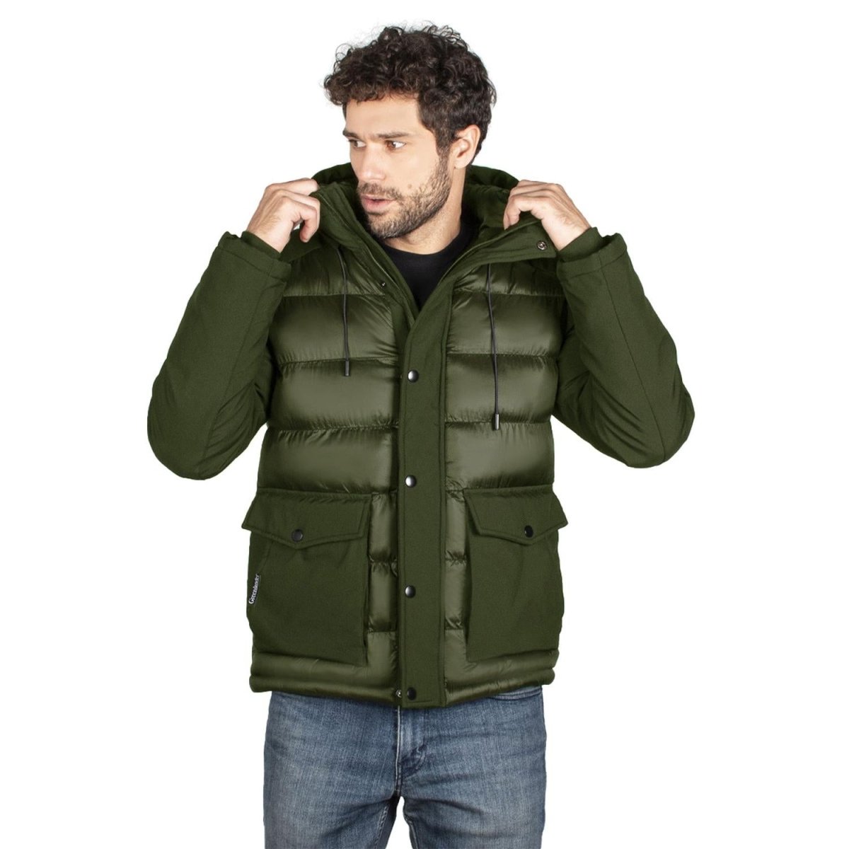 Chamarra Adventure Capitonada Hombre - Greenlander