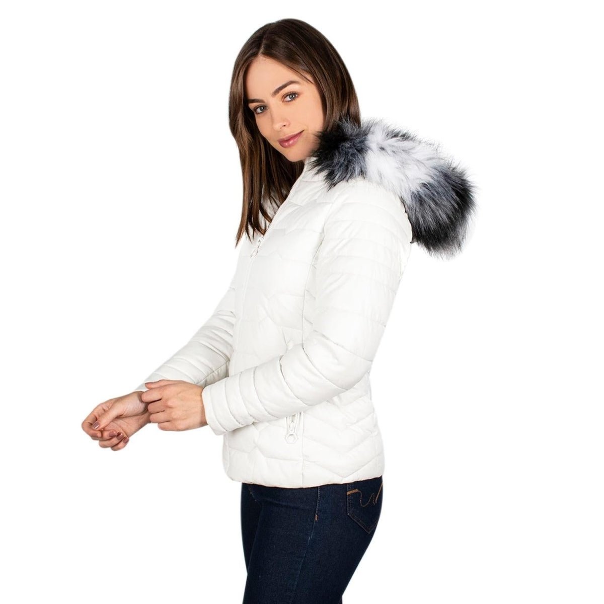 Chamarra Adventure Gorro En Fur Desmontable Mujer - Greenlander