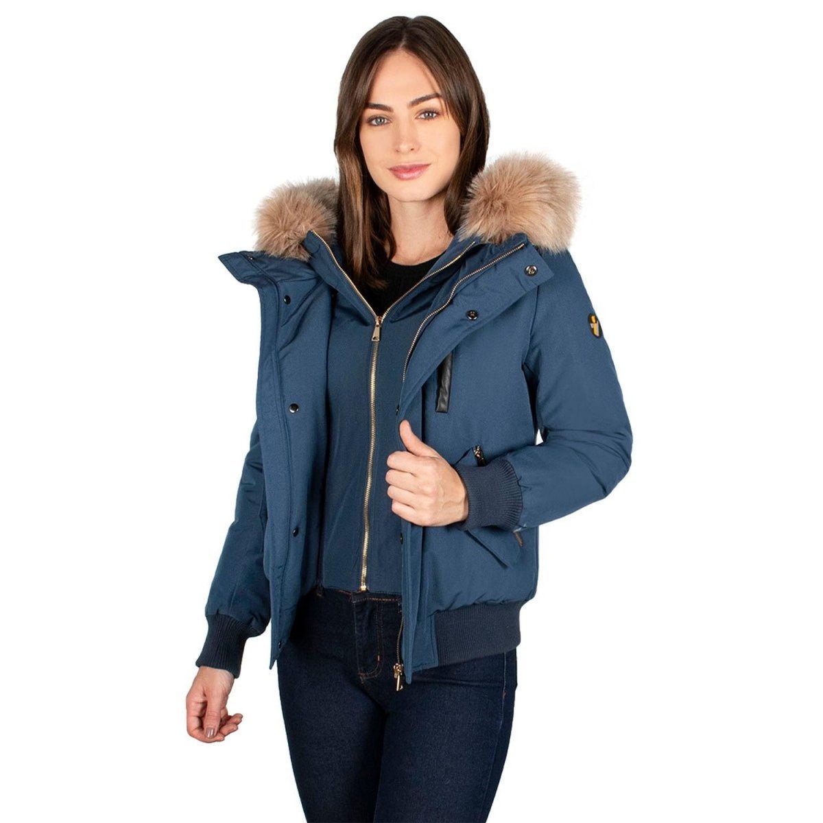 Chamarra Adventure Gorro En Fur Desmontable Mujer - Greenlander