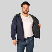 Chamarra Bomber Hombre Doble Vista Tallas Extra Greenlander - Greenlander