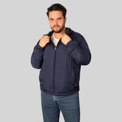 Chamarra Bomber Hombre Doble Vista Tallas Extra Greenlander - Greenlander