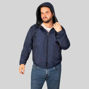Chamarra Bomber Hombre Doble Vista Tallas Extra Greenlander - Greenlander