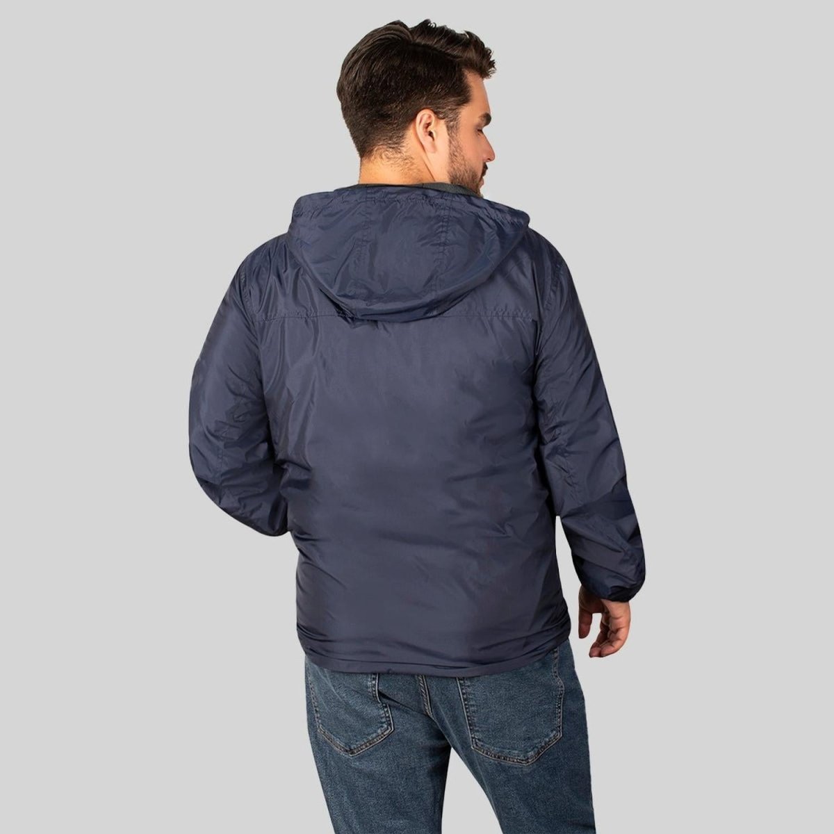 Chamarra Bomber Hombre Doble Vista Tallas Extra Greenlander - Greenlander