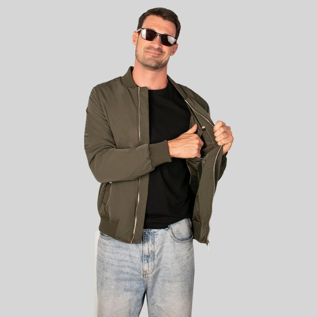 Chamarra Bomber Para Hombre Greenlander - Greenlander