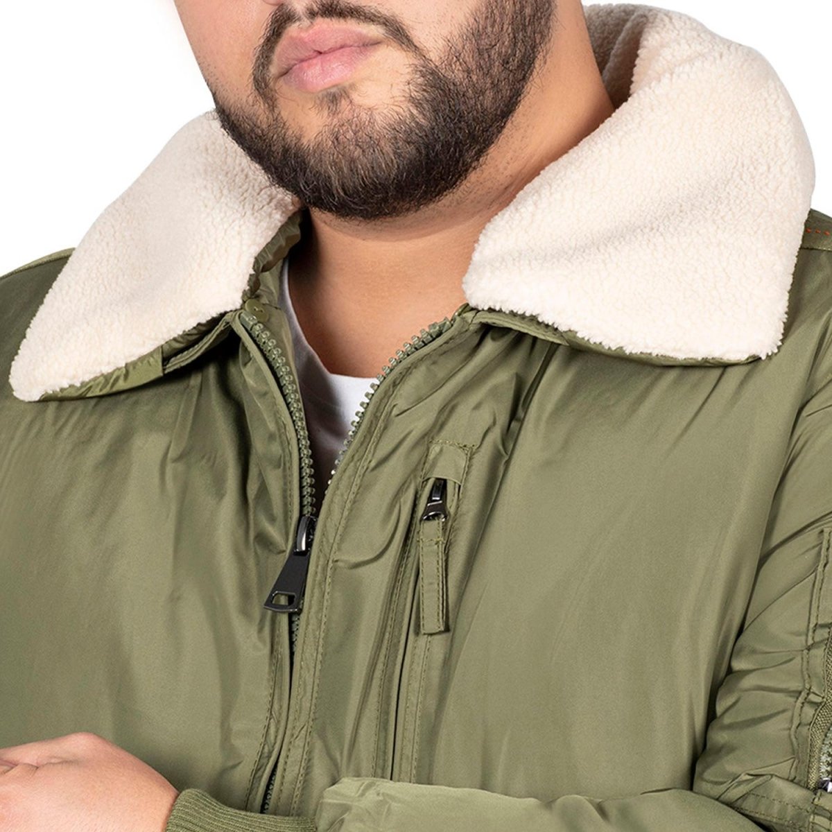 Chamarra Bomber Para Hombre Greenlander Tallas Extras - Greenlander