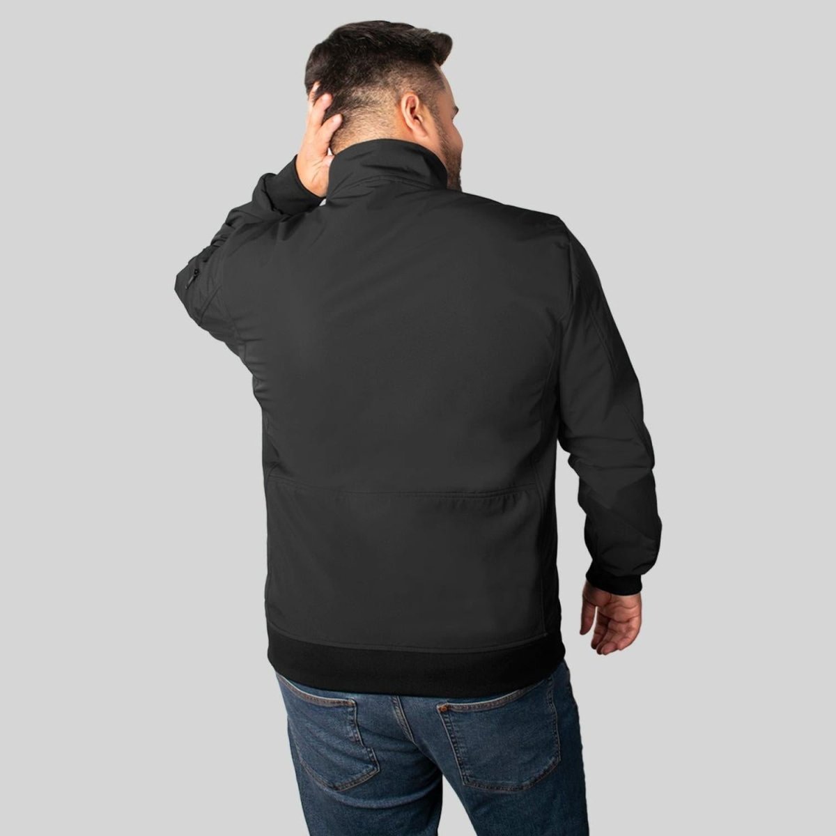 Chamarra Bomber Para Hombre Tallas Extra Greenlander - Greenlander