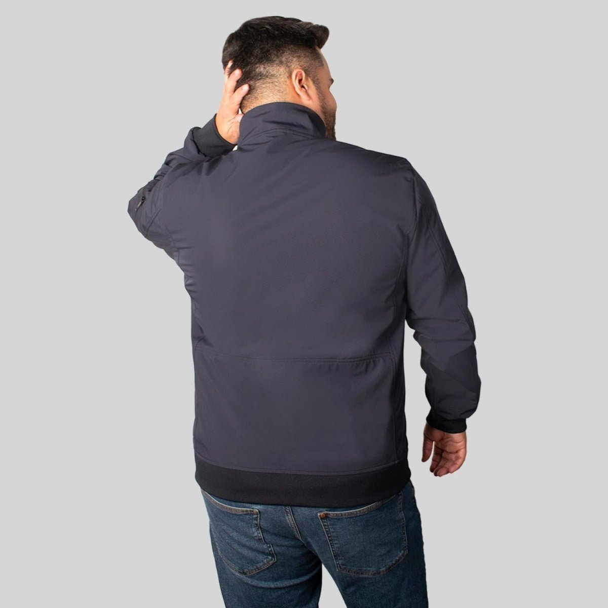 Chamarra Bomber Para Hombre Tallas Extra Greenlander - Greenlander