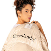 Chamarra Capitonada Brillosa De Pluma Mujer - Greenlander