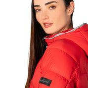 Chamarra Capitonada con Capucha de Pluma Greenlander Mujer - Greenlander