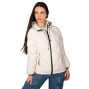 Chamarra Capitonada con Capucha de Pluma Greenlander Mujer - Greenlander