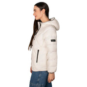 Chamarra Capitonada con Capucha de Pluma Greenlander Mujer - Greenlander