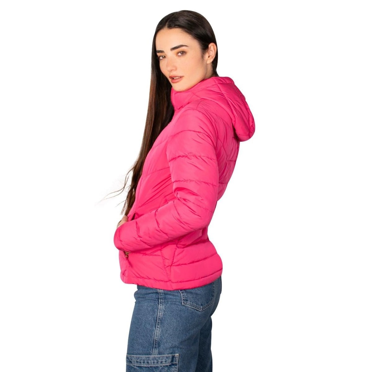 Chamarra Capitonada con Capucha Greenlander Mujer - Greenlander