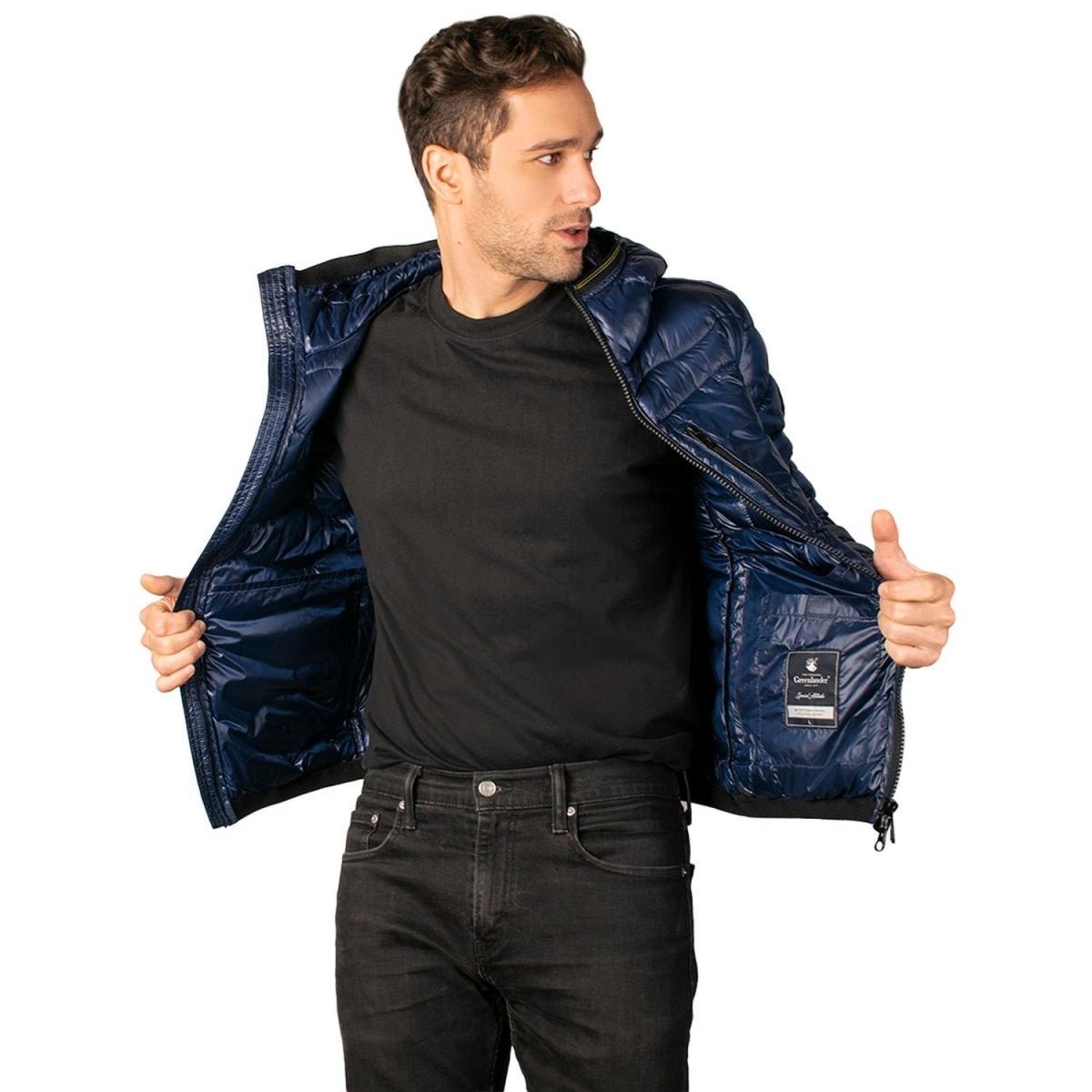 Chamarra Capitonada Con Capucha Hombre - Greenlander