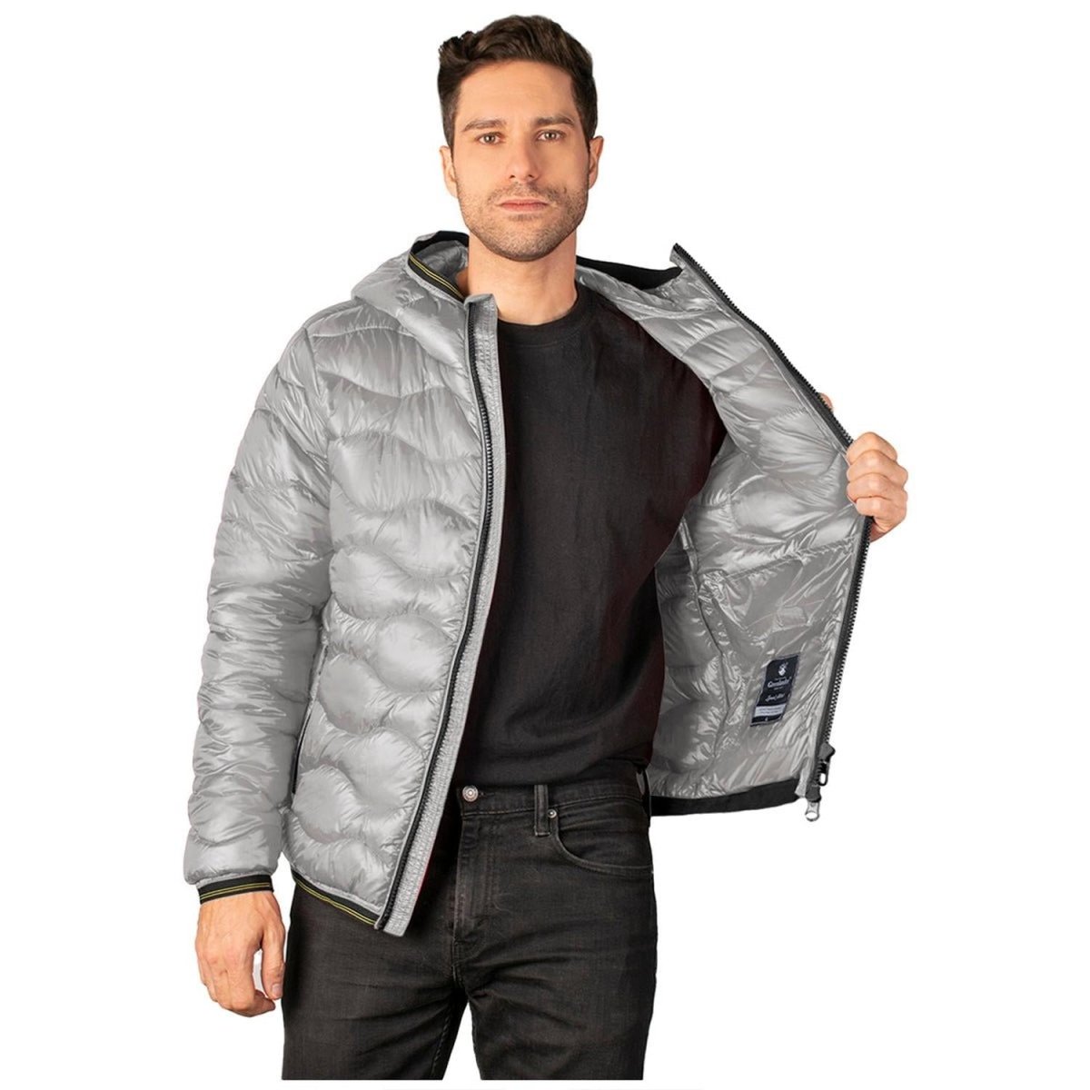 Chamarra Capitonada Con Capucha Hombre - Greenlander