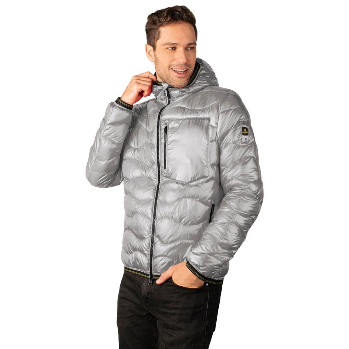 Chamarra Capitonada Con Capucha Hombre - Greenlander