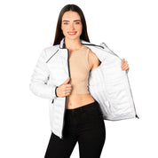 Chamarra Capitonada Con Cuello en Bies Greenlander Mujer - Greenlander