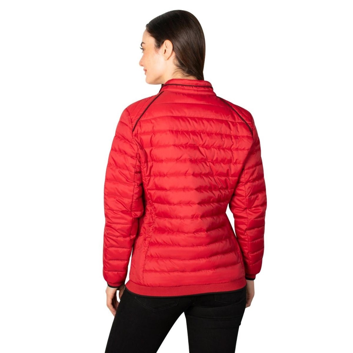 Chamarra Capitonada Con Cuello en Bies Greenlander Mujer - Greenlander