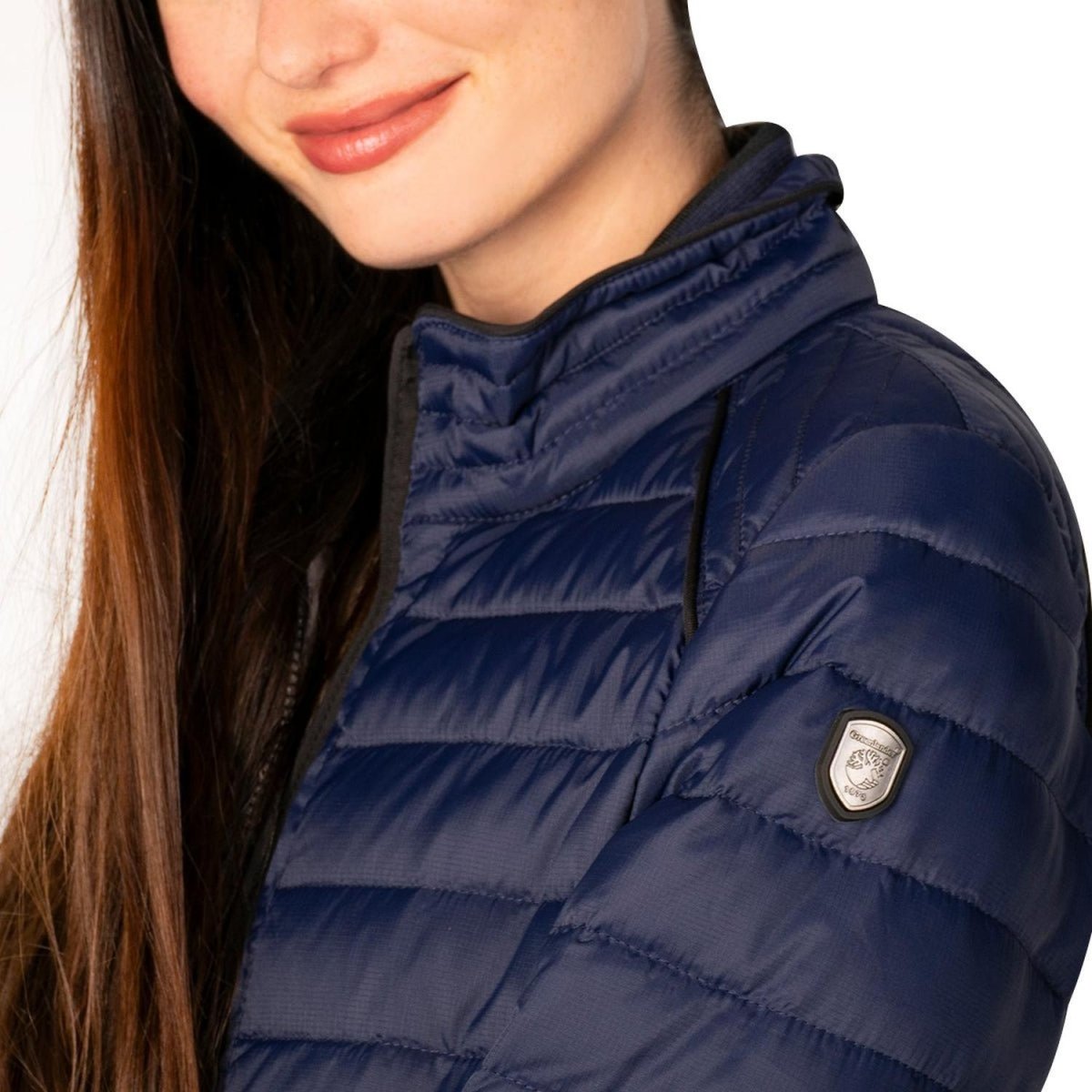 Chamarra Capitonada Con Cuello en Bies Greenlander Mujer - Greenlander