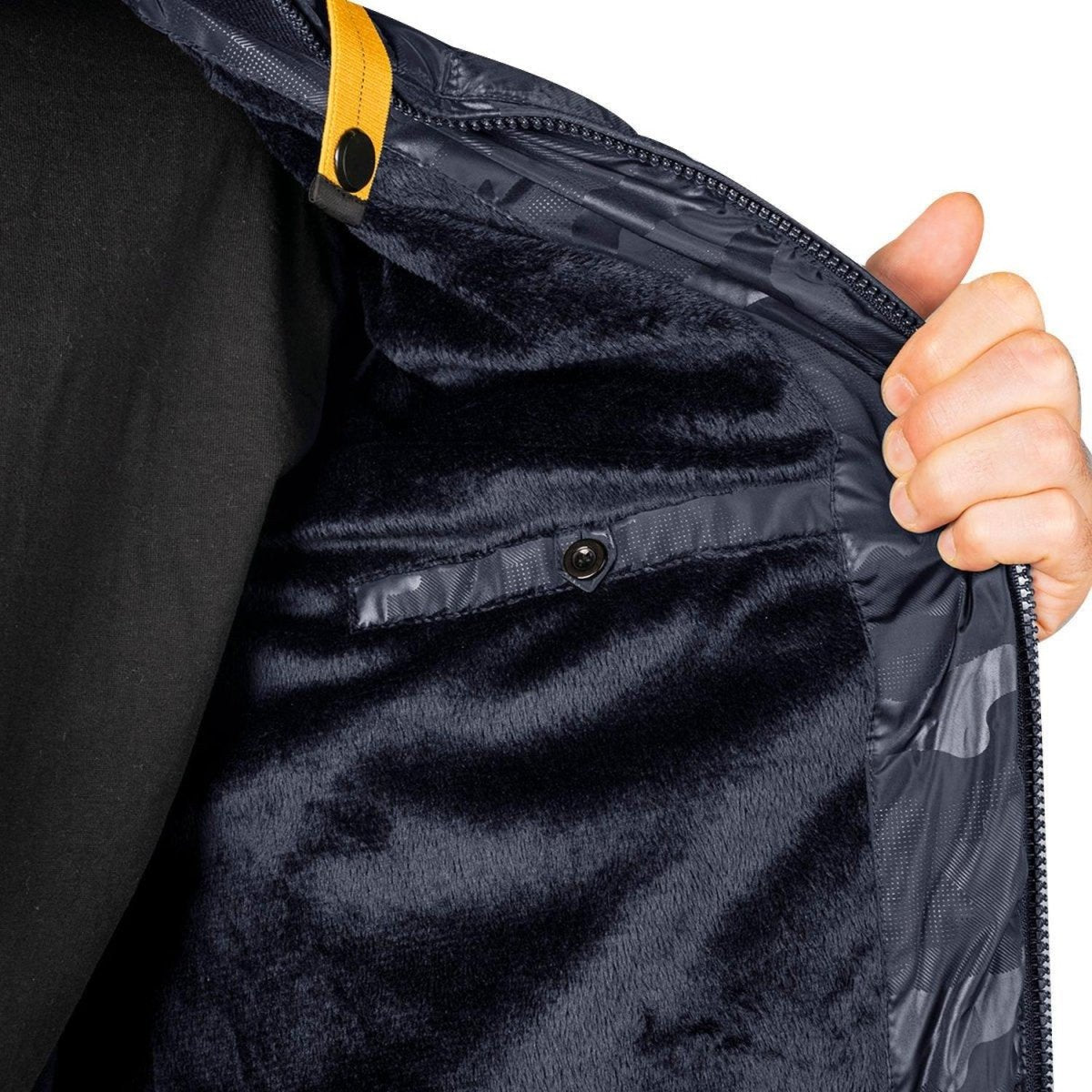 Chamarra Capitonada con Forro de Peluche Greenlander Hombre - Greenlander