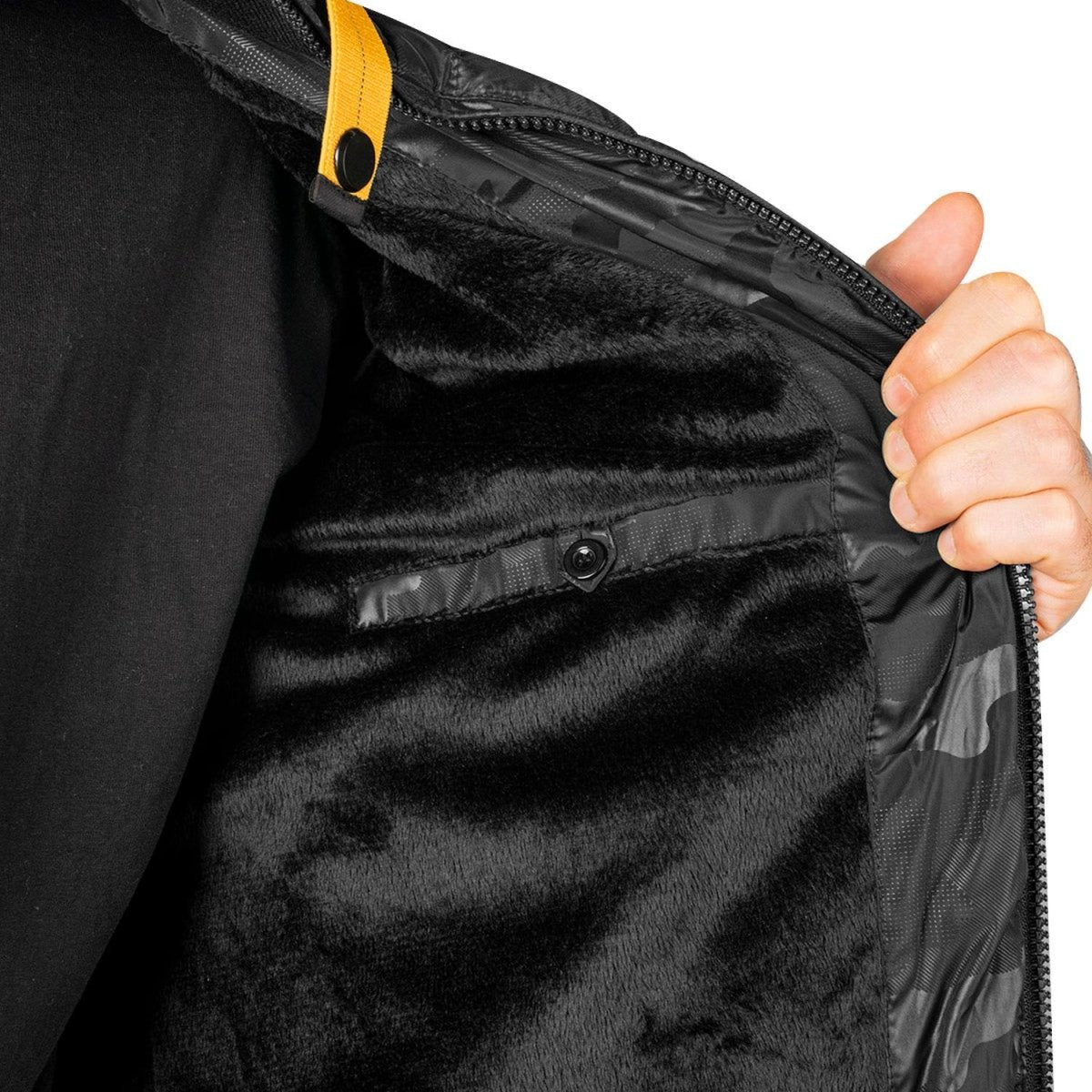 Chamarra Capitonada con Forro de Peluche Greenlander Hombre - Greenlander