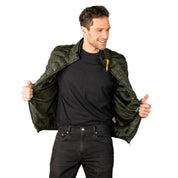 Chamarra Capitonada con Forro de Peluche Greenlander Hombre - Greenlander