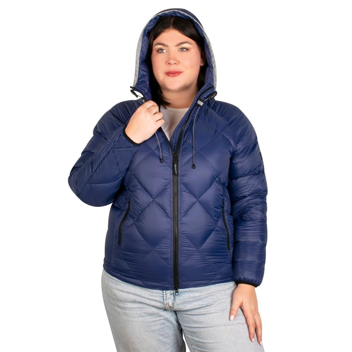 Chamarra Capitonada Con Gorro Ajustable Mujer - Greenlander