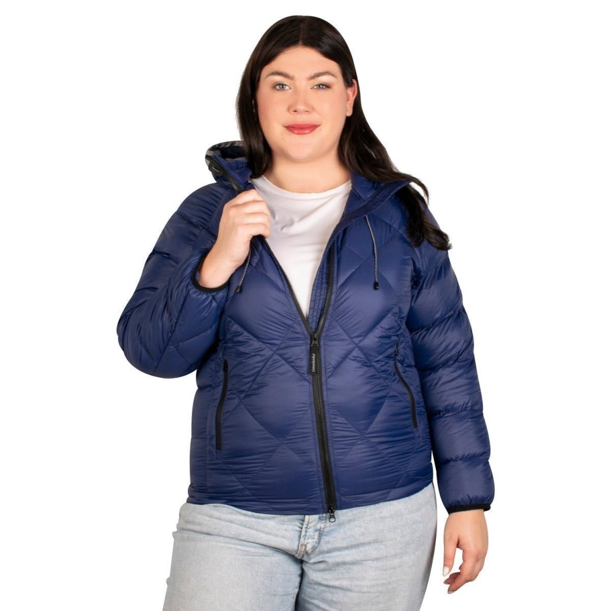 Chamarra Capitonada Con Gorro Ajustable Mujer - Greenlander