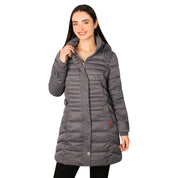 Chamarra Capitonada Con Gorro Desmontable Greenlander Mujer - Greenlander