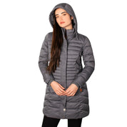 Chamarra Capitonada Con Gorro Desmontable Greenlander Mujer - Greenlander