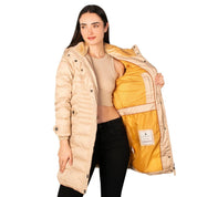 Chamarra Capitonada Con Gorro Desmontable Greenlander Mujer - Greenlander