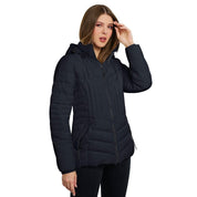 Chamarra Capitonada Con Gorro Desmontable Greenlander Mujer - Greenlander